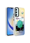 More TR Galaxy A24 Kılıf Desenli Zore Dragon Sert Kapak