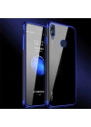 Huawei Y7 Prime 2019 Kılıf Zore Dört Köşeli Lazer Silikon Kapak