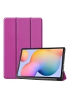 More TR Lenovo Tab M10 Plus TB-125F - TB-128F 3. Jenerasyon Zore Smart Cover Standlı 1-1 Kılıf