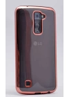 LG K10 Kılıf Zore Lazer Kaplama Silikon