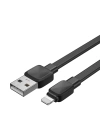 More TR Wiwu Bravo Wİ-C003 Yassı Tasarım Lightning Usb Kablo 1M