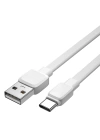 More TR Wiwu Bravo Wİ-C003 Yassı Tasarım Type-C Usb Kablo 1M