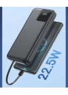 More TR Wiwu JC-18 PD Hızlı Şarj Özellikli Led Göstergeli Powerbank 18W 10000mAh