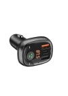 More TR Wiwu PC600 36W Hızlı Şarj Destekli Dijital Göstergeli Bluetooth FM Transmitter