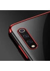 Xiaomi Mi 9 Kılıf Zore Dört Köşeli Lazer Silikon Kapak