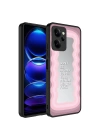 More TR Xiaomi Poco X5 Pro Kılıf Aynalı Desenli Kamera Korumalı Parlak Zore Mirror Kapak