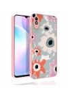 More TR Xiaomi Redmi 9A Kılıf Desenli Kamera Korumalı Parlak Zore Nora Kapak