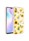 More TR Xiaomi Redmi 9A Kılıf Kamera Korumalı Desenli Sert Silikon Zore Epoksi Kapak