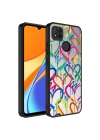 More TR Xiaomi Redmi 9C Kılıf Aynalı Desenli Kamera Korumalı Parlak Zore Mirror Kapak