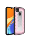 More TR Xiaomi Redmi 9C Kılıf Aynalı Desenli Kamera Korumalı Parlak Zore Mirror Kapak