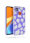 More TR Xiaomi Redmi 9C Kılıf Desenli Kamera Korumalı Parlak Zore Nora Kapak