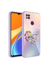 More TR Xiaomi Redmi 9C Kılıf Kamera Korumalı Desenli Sert Silikon Zore Epoksi Kapak