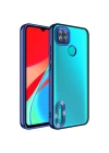 More TR Xiaomi Redmi 9C Kılıf Kamera Korumalı Logo Gösteren Zore Omega Kapak