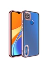 More TR Xiaomi Redmi 9C Kılıf Kamera Korumalı Logo Gösteren Zore Omega Kapak