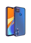 More TR Xiaomi Redmi 9C Kılıf Kamera Korumalı Logo Gösteren Zore Omega Kapak