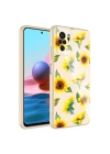 More TR Xiaomi Redmi Note 10 Kılıf Kamera Korumalı Desenli Sert Silikon Zore Epoksi Kapak