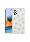 More TR Xiaomi Redmi Note 10 Pro Kılıf Simli Desenli Kamera Korumalı Parlak Zore Popy Kapak