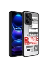 More TR Xiaomi Redmi Note 12 5G Kılıf Aynalı Desenli Kamera Korumalı Parlak Zore Mirror Kapak