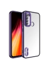 More TR Xiaomi Redmi Note 8 Kılıf Kamera Korumalı Logo Gösteren Zore Omega Kapak