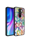 More TR Xiaomi Redmi Note 8 Pro Kılıf Aynalı Desenli Kamera Korumalı Parlak Zore Mirror Kapak