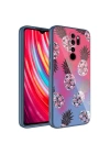 More TR Xiaomi Redmi Note 8 Pro Kılıf Kamera Korumalı Desenli Sert Silikon Zore Epoksi Kapak