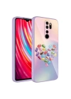 More TR Xiaomi Redmi Note 8 Pro Kılıf Kamera Korumalı Desenli Sert Silikon Zore Epoksi Kapak