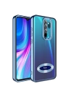 More TR Xiaomi Redmi Note 8 Pro Kılıf Kamera Korumalı Logo Gösteren Zore Omega Kapak