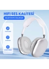 More TR Zore P9 Hi-Fi Ses Kalitesi Ayarlanabilir ve Katlanabilir Kulak Üstü Bluetooth Kulaklık