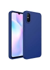 More TR Xiaomi Redmi 9A Kılıf Metal Çerçeve ve Buton Tasarımlı Silikon Zore Luna Kapak