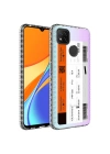 More TR Xiaomi Redmi 9C Kılıf Airbag Kenarlı Renkli Desenli Silikon Zore Elegans Kapak