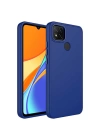 More TR Xiaomi Redmi 9C Kılıf Metal Çerçeve ve Buton Tasarımlı Silikon Zore Luna Kapak