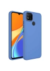 More TR Xiaomi Redmi 9C Kılıf Metal Çerçeve ve Buton Tasarımlı Silikon Zore Luna Kapak