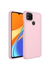 More TR Xiaomi Redmi 9C Kılıf Metal Çerçeve ve Buton Tasarımlı Silikon Zore Luna Kapak