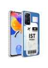 More TR Xiaomi Redmi Note 11 Global Kılıf Airbag Kenarlı Renkli Desenli Silikon Zore Elegans Kapak