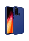 More TR Xiaomi Redmi Note 8 Kılıf Metal Çerçeve ve Buton Tasarımlı Silikon Zore Luna Kapak