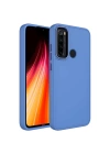 More TR Xiaomi Redmi Note 8 Kılıf Metal Çerçeve ve Buton Tasarımlı Silikon Zore Luna Kapak