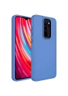 More TR Xiaomi Redmi Note 8 Pro Kılıf Metal Çerçeve ve Buton Tasarımlı Silikon Zore Luna Kapak