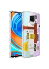 More TR Xiaomi Redmi Note 9 Pro Kılıf Airbag Kenarlı Renkli Desenli Silikon Zore Elegans Kapak