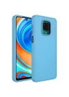 More TR Xiaomi Redmi Note 9 Pro Kılıf Metal Çerçeve ve Buton Tasarımlı Silikon Zore Luna Kapak