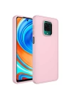 More TR Xiaomi Redmi Note 9 Pro Kılıf Metal Çerçeve ve Buton Tasarımlı Silikon Zore Luna Kapak