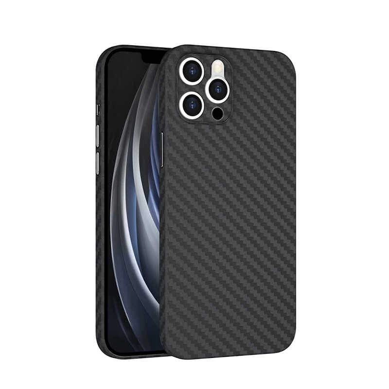 More TR Apple iPhone 11 Pro Kılıf ​​​​​Wiwu Skin Carbon PP Kapak