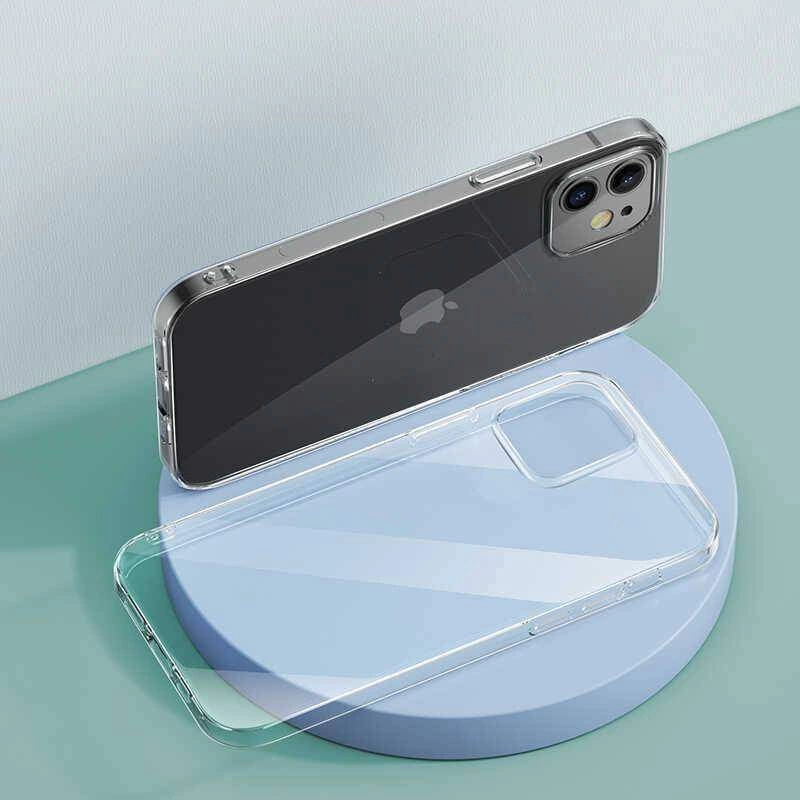 More TR Apple iPhone 12 Kılıf Benks Transparent Kapak