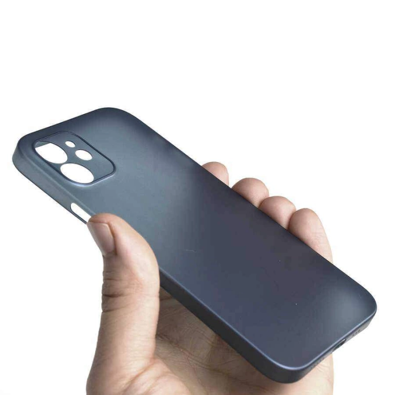 More TR Apple iPhone 12 Kılıf Zore 1.Kalite PP Silikon