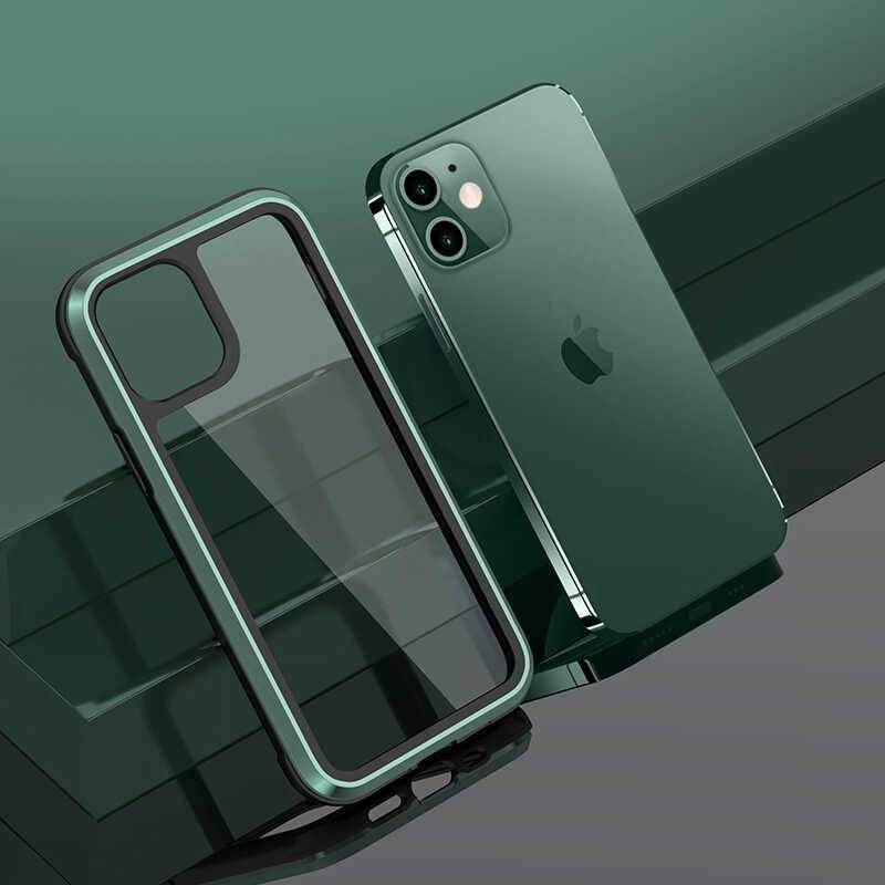 More TR Apple iPhone 12 Kılıf ​​​​​Wiwu Defens Armor Kapak