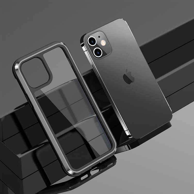 More TR Apple iPhone 12 Kılıf ​​​​​Wiwu Defens Armor Kapak