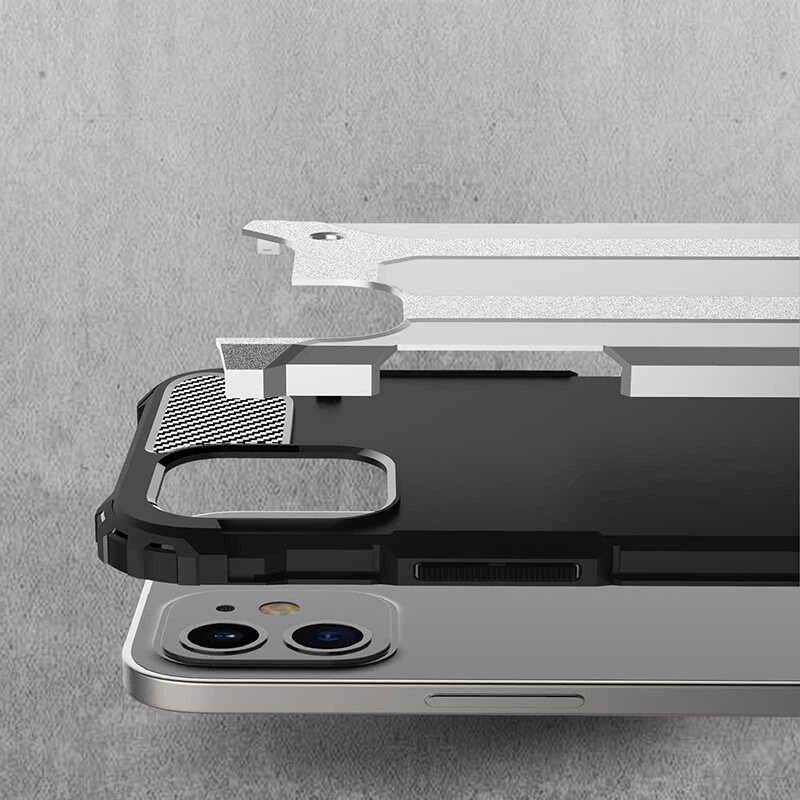 More TR Apple iPhone 12 Mini Kılıf Zore Crash Silikon Kapak