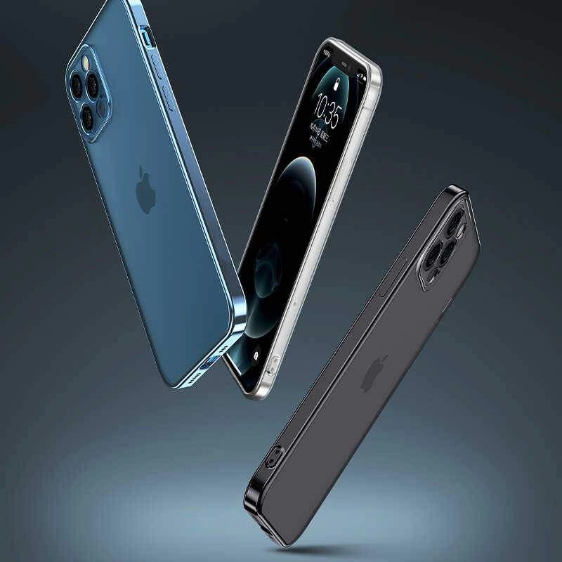 More TR Apple iPhone 12 Pro Benks Matte Electroplated TPU Kapak