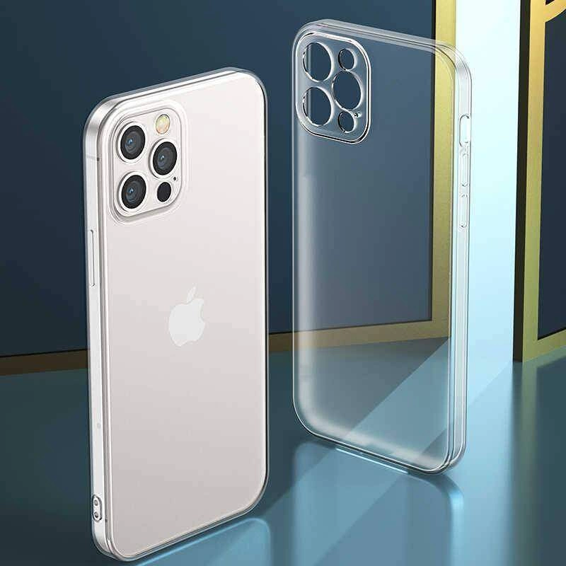 More TR Apple iPhone 12 Pro Benks Matte Electroplated TPU Kapak