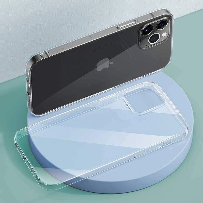 More TR Apple iPhone 12 Pro Kılıf Benks Transparent Kapak