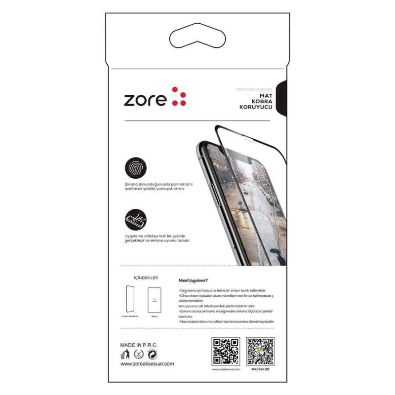 More TR Apple iPhone 6 Zore Mat Kobra Ekran Koruyucu